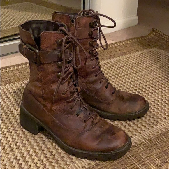 rockport combat boots